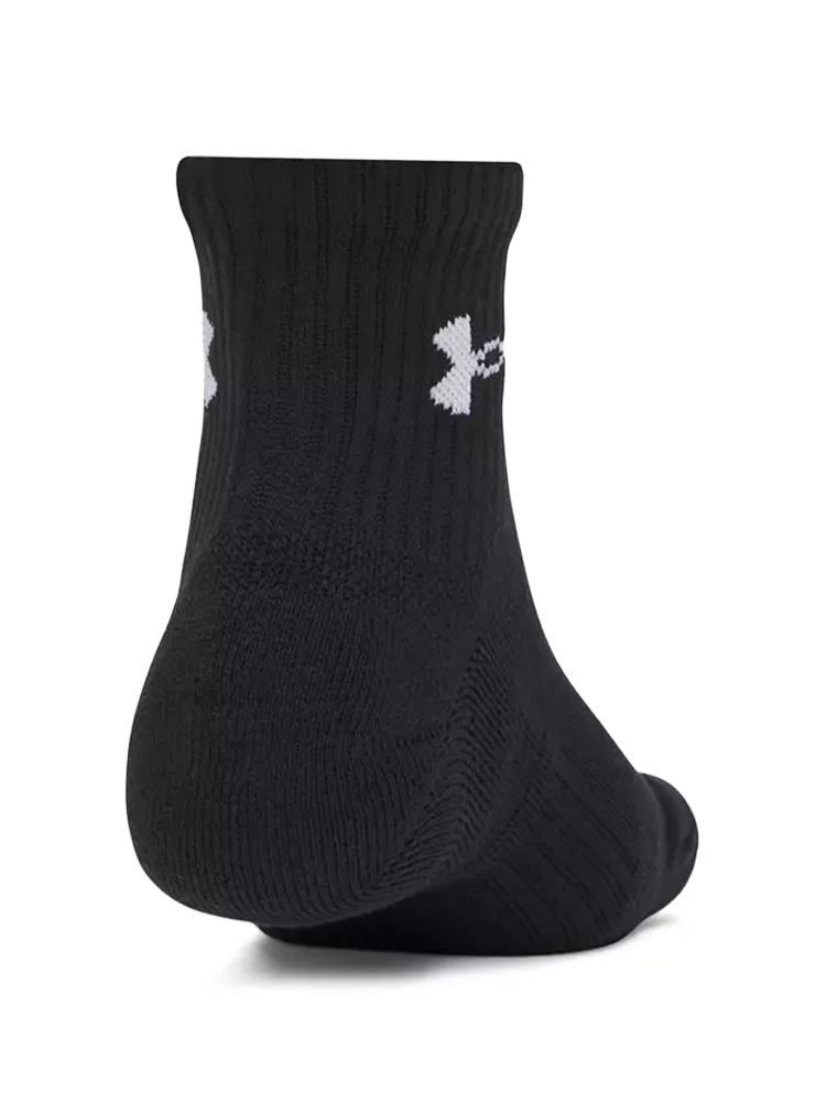 Under Armour Performance Cotton Quarter 3 Pack Socks