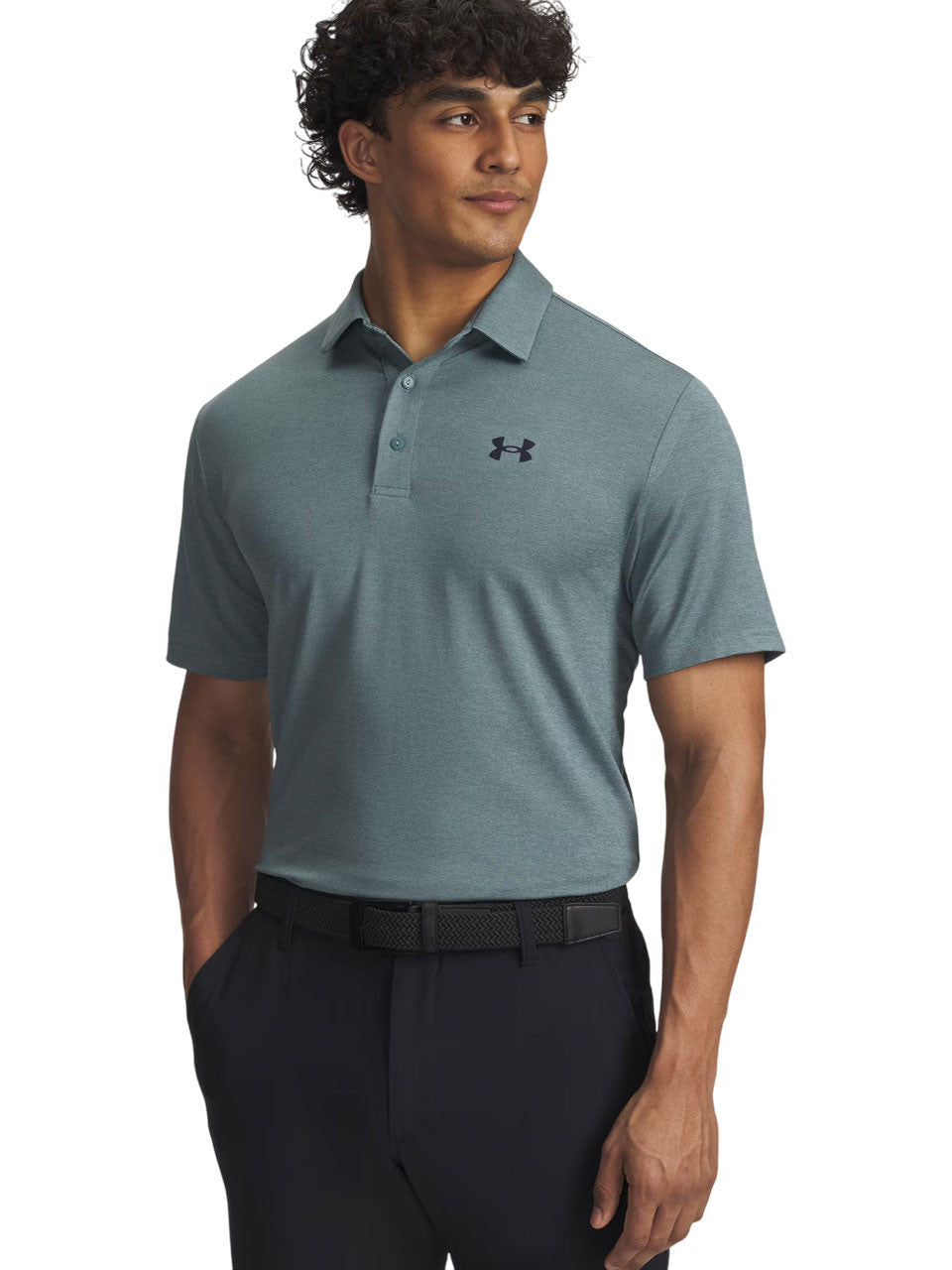 Under Armour Playoff 3.0 Polo - Jasper Blue/Midnight Navy