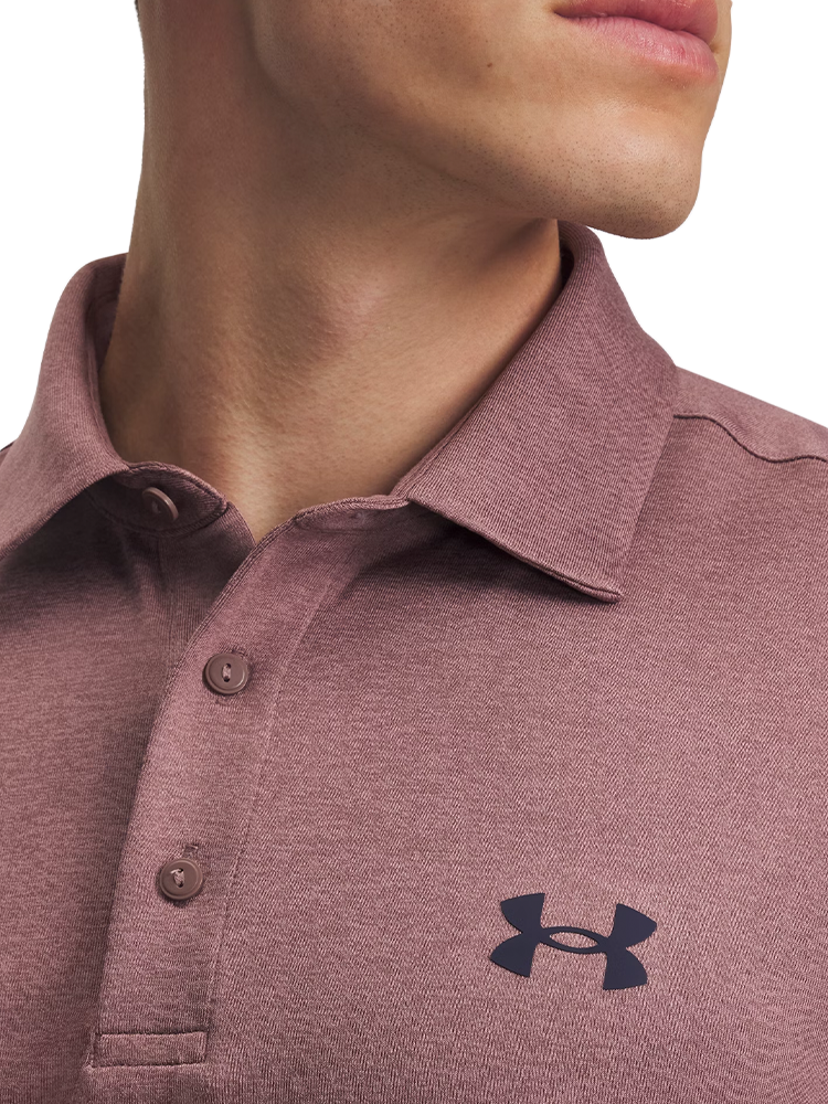 Under Armour Playoff 3.0 Polo - Maroon Mist/Midnight Navy