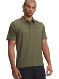 Under Armour Playoff 3.0 Printed Polo - Marine OD Green/Black