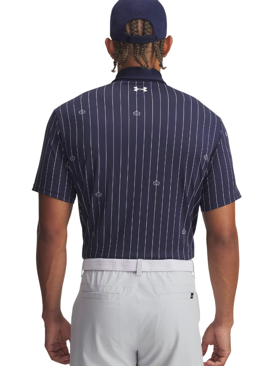 Under Armour Playoff 3.0 Printed Polo - Midnight Nvy/White