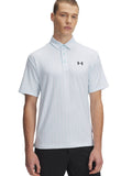 Under Armour Playoff 3.0 Printed Polo - Stream/White/Black