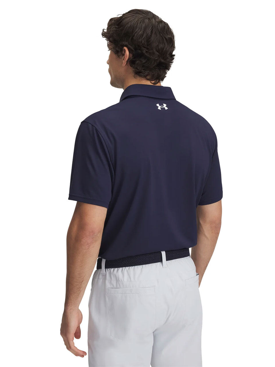 Under Armour T2G Pique Polo - Midnight Navy/White