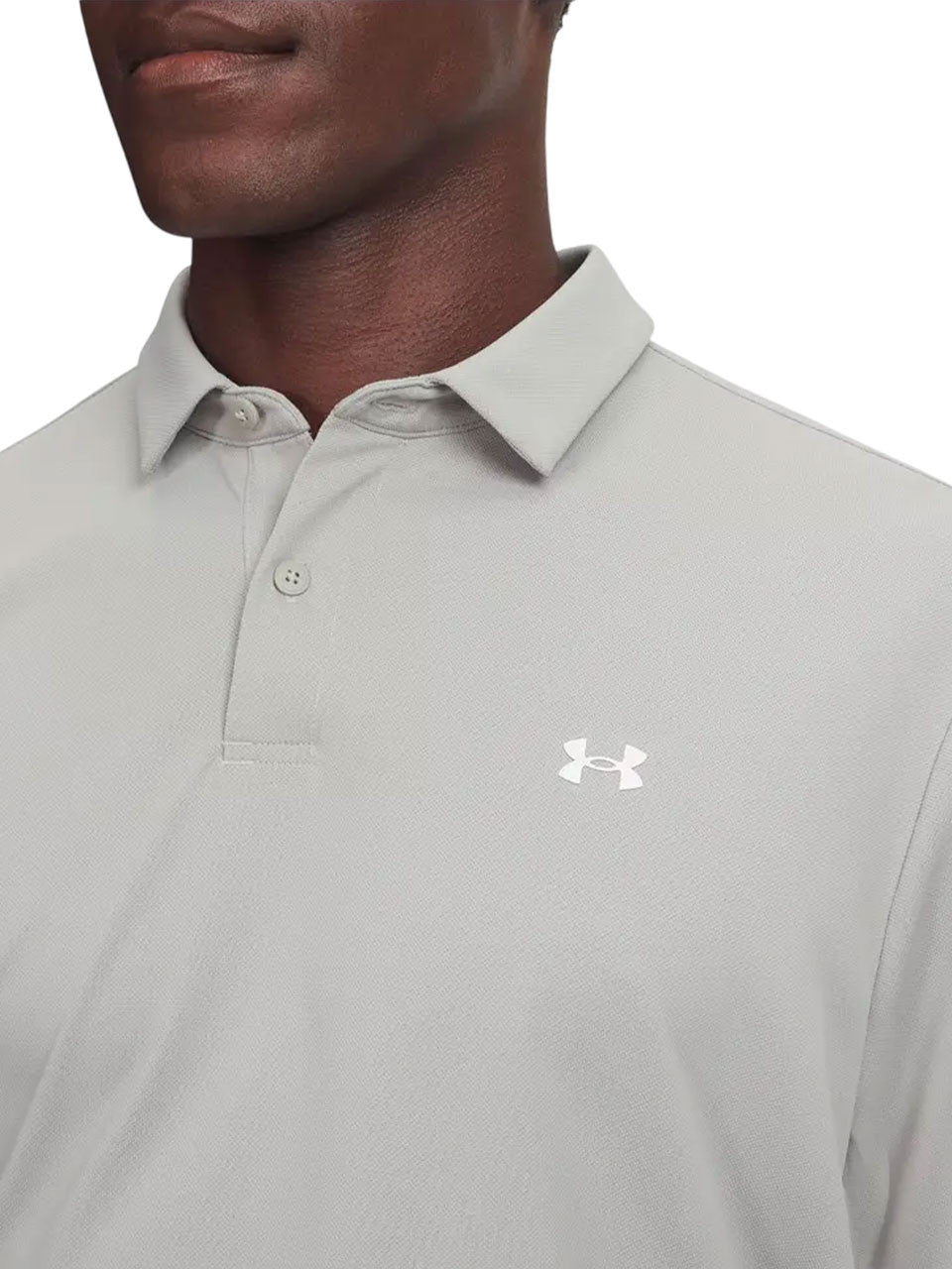 Under Armour T2G Pique Polo - Titanium/White