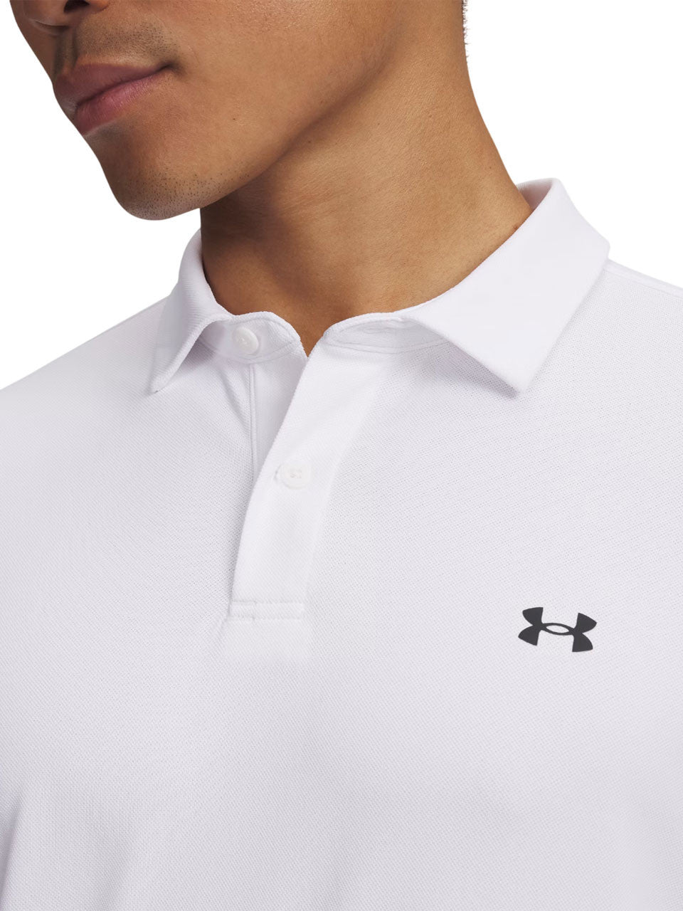 Under Armour T2G Pique Polo - White/Black