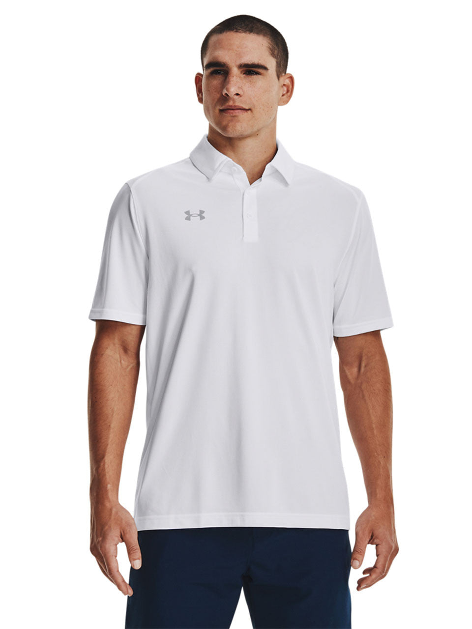 Under Armour Team Tech Polo Shirt - White