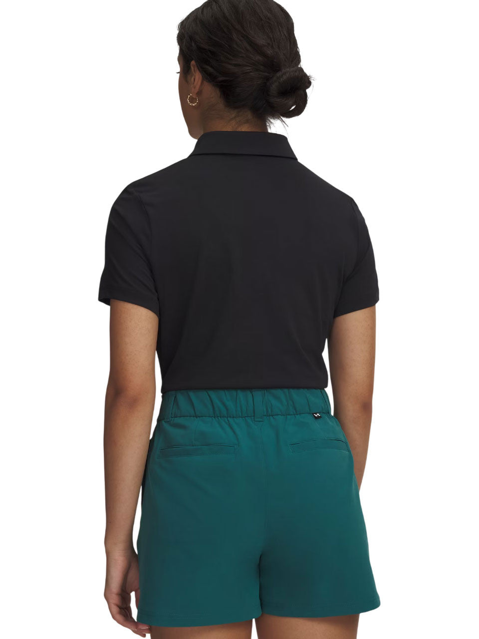 Under Armour Women's ArmourDry Short Sleeve Polo - Black