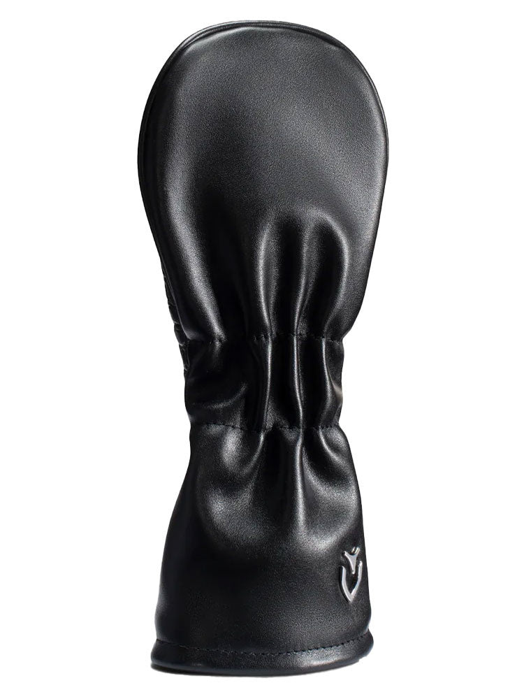 Vessel Lux Embosse Headcover - Croc Black