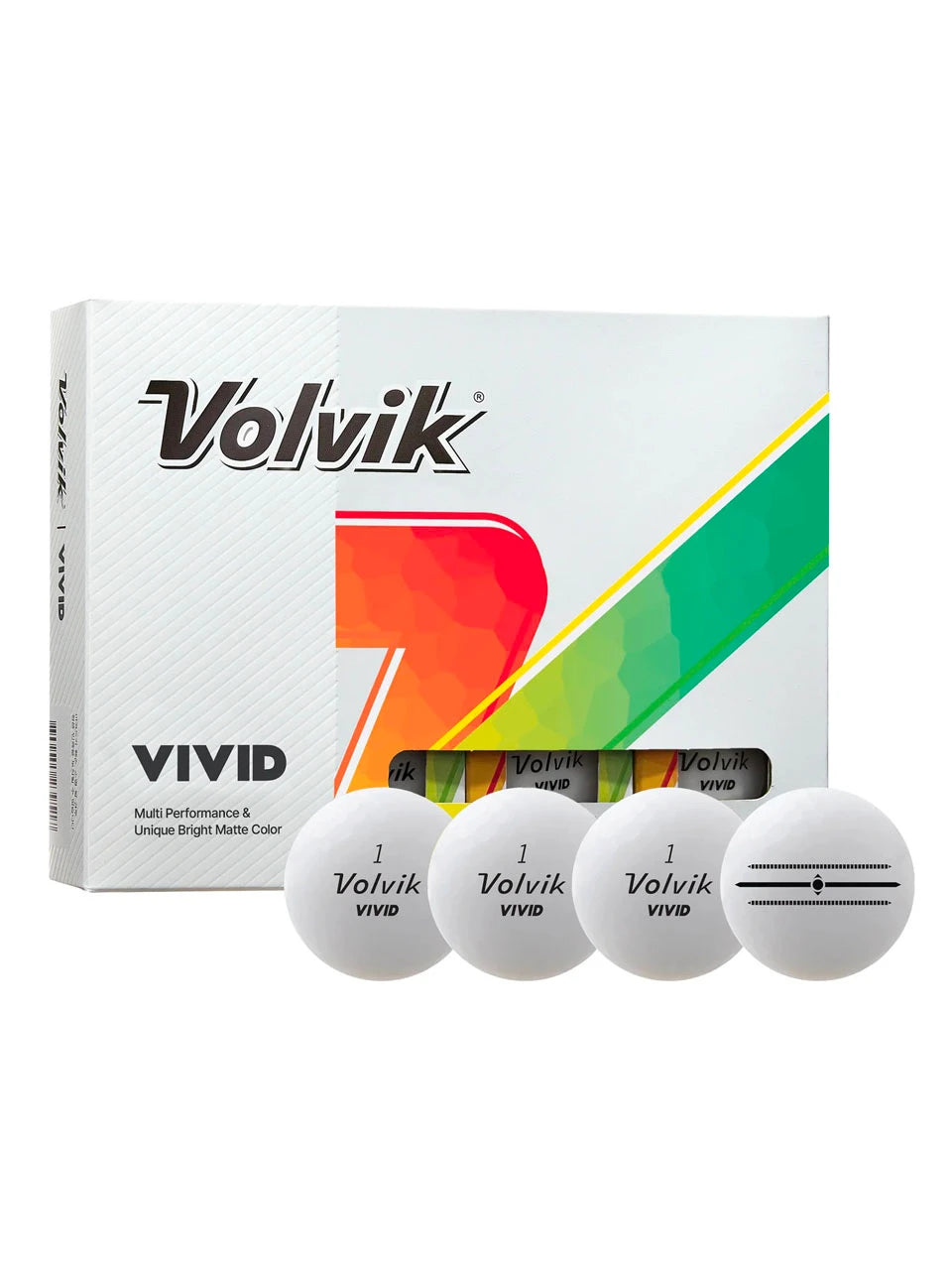Volvik Vivid Focus Golf Balls