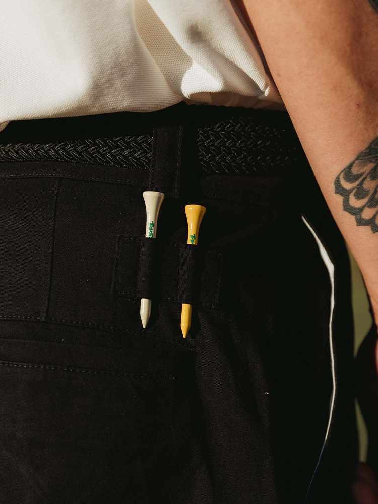 Walker Golf Things Kooka All Day Twill Pant - Black