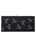 Walker Golf Things Kooka Icon Towel - Black/Cream