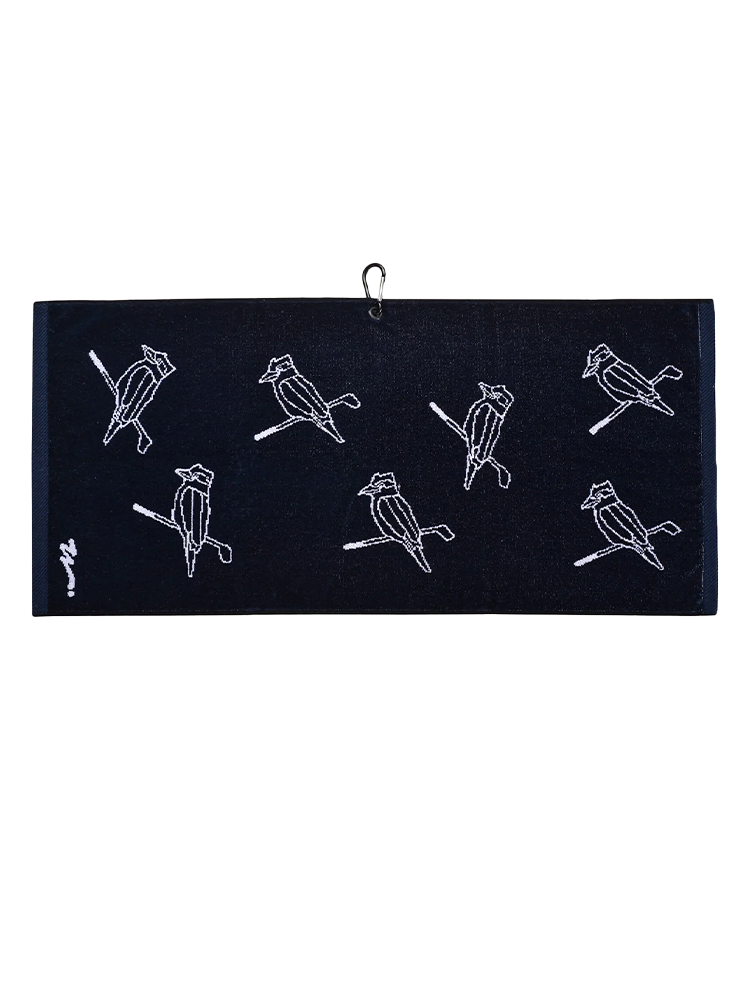 Walker Golf Things Kooka Icon Towel - Navy/White
