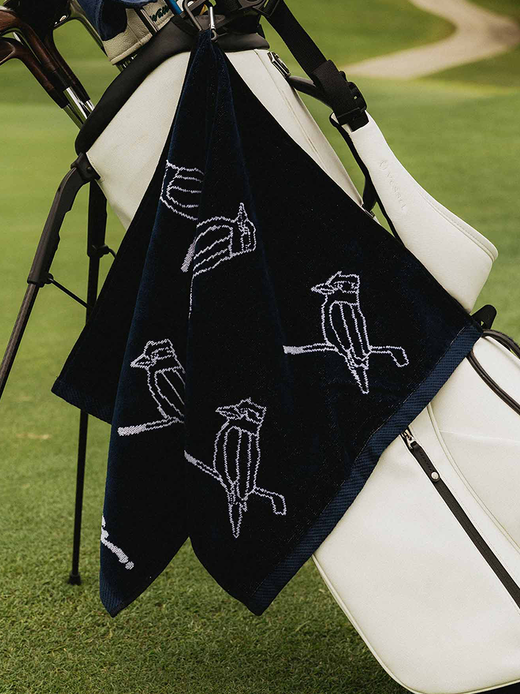 Walker Golf Things Kooka Icon Towel - Navy/White