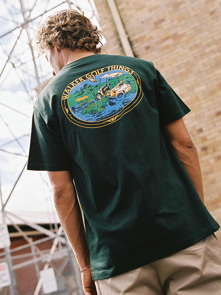 Walker Golf Things Lakeside T-Shirt - Forest