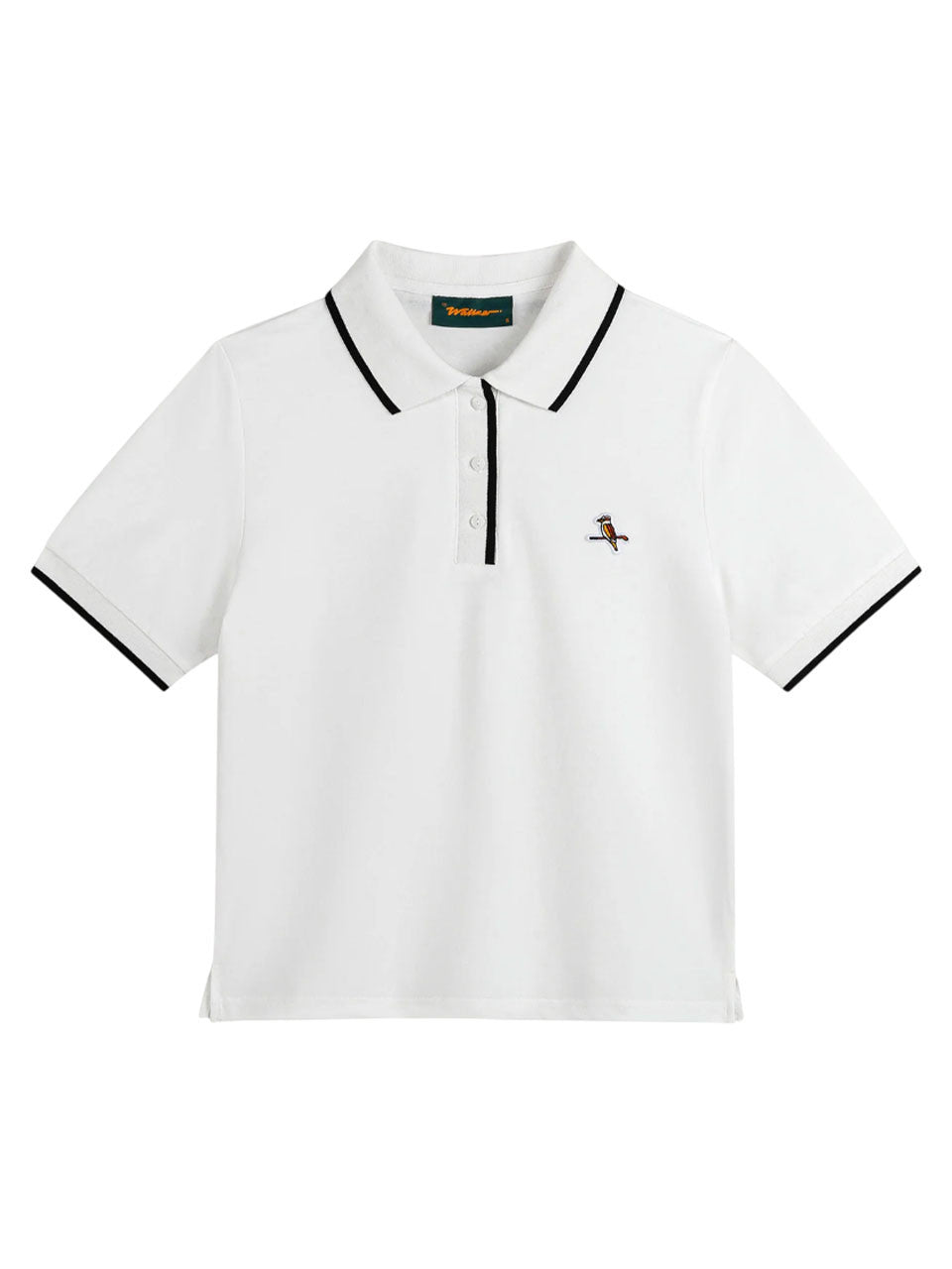 Walker Golf Things Womens Kooka Polo - White/Black