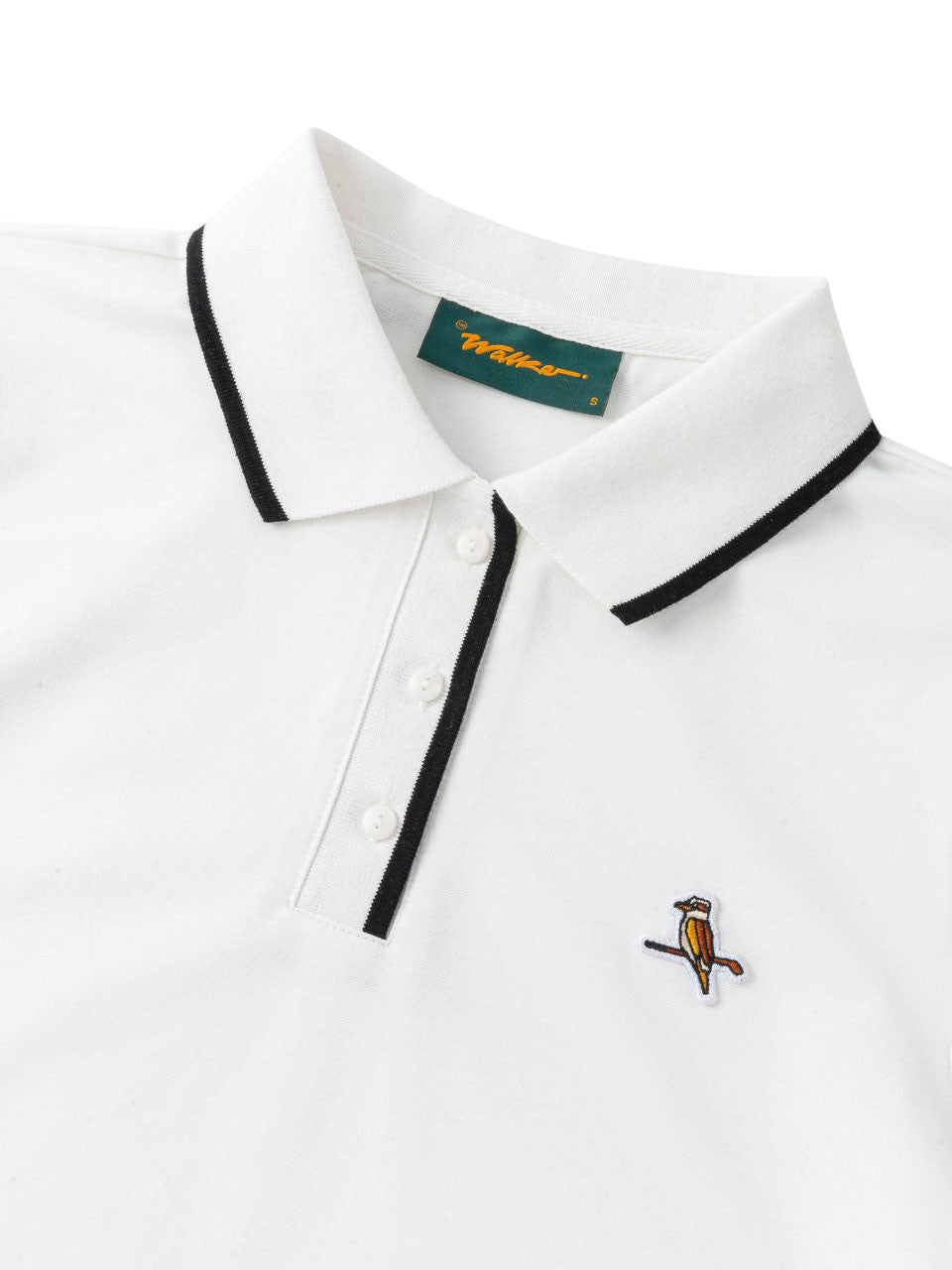 Walker Golf Things Womens Kooka Polo - White/Black