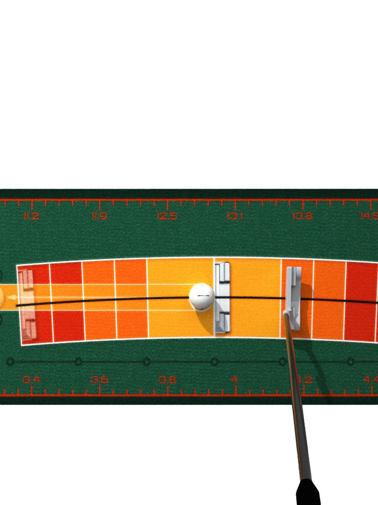 WellPutt Stroke Master Putting Mat - Green