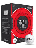 Wilson Smartcore Golf Balls - 24 Ball Pack