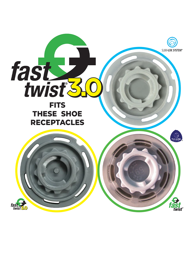 SoftSpikes Zarma Fast Twist 3.0 Golf Spikes