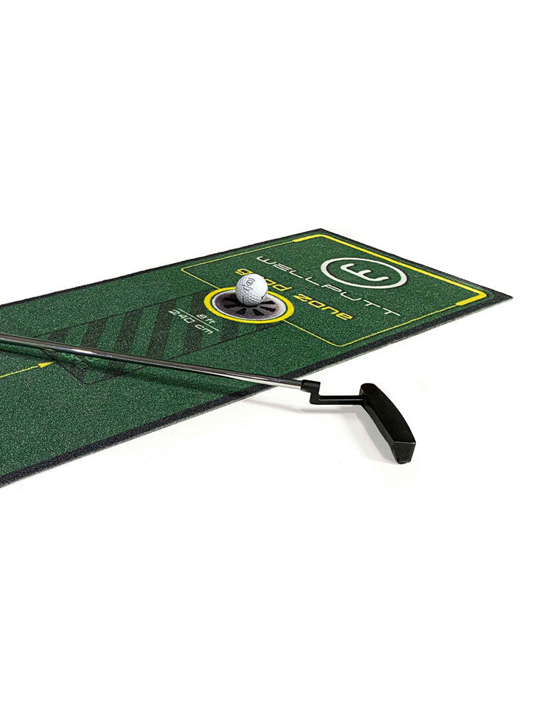 WellPutt Start 2.0 3m Putting Mat - Green