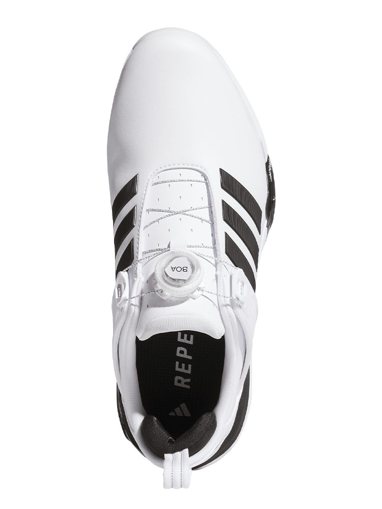 adidas Adipower 26 BOA Spikeless Golf Shoes - Ftwr White/Core Black/Silver Met.