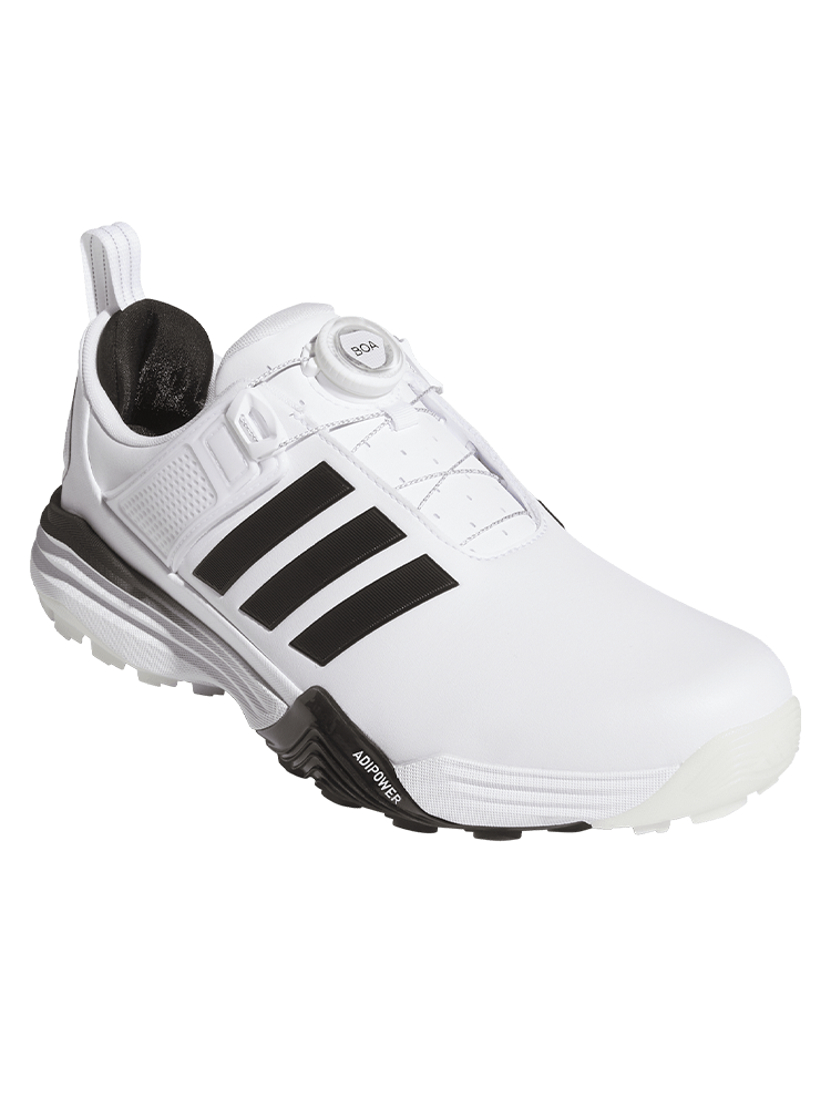 adidas Adipower 26 BOA Spikeless Golf Shoes - Ftwr White/Core Black/Silver Met.