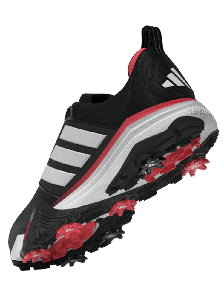 adidas Adipower 26 Wide Golf Shoes - Core Black/Ftwr White/Lucid Red