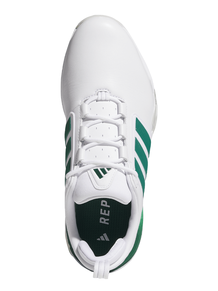 adidas Adipower 26 Wide Golf Shoes - Ftwr White/Collegiate Green/Crystal White
