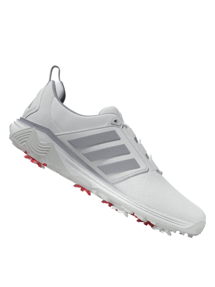 adidas Adipower 26 Wide Golf Shoes - Ftwr White/Silver Met./Halo Silver