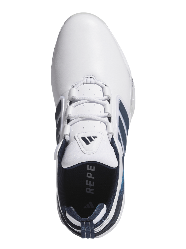 adidas Adipower 26 Wide Spikeless Golf Shoes - Ftwr White/Collegiate Navy