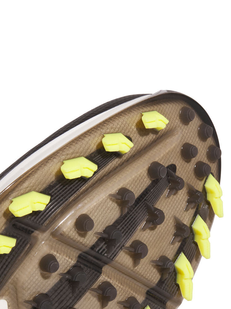 adidas Adizero ZG BOA Spikeless Golf Shoes - Core Black/Silver Met./Pure Sulfur