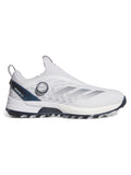 adidas Adizero ZG BOA Spikeless Golf Shoes - Ftwr White/Collegiate Navy/Grey