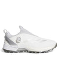 adidas Adizero ZG BOA Spikeless Golf Shoes - Ftwr White/Silver Met./Solid Grey