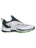 adidas Adizero ZG BOA Spikeless Golf Shoes - Ftwr White/Aurora Ivy/Lime Burst