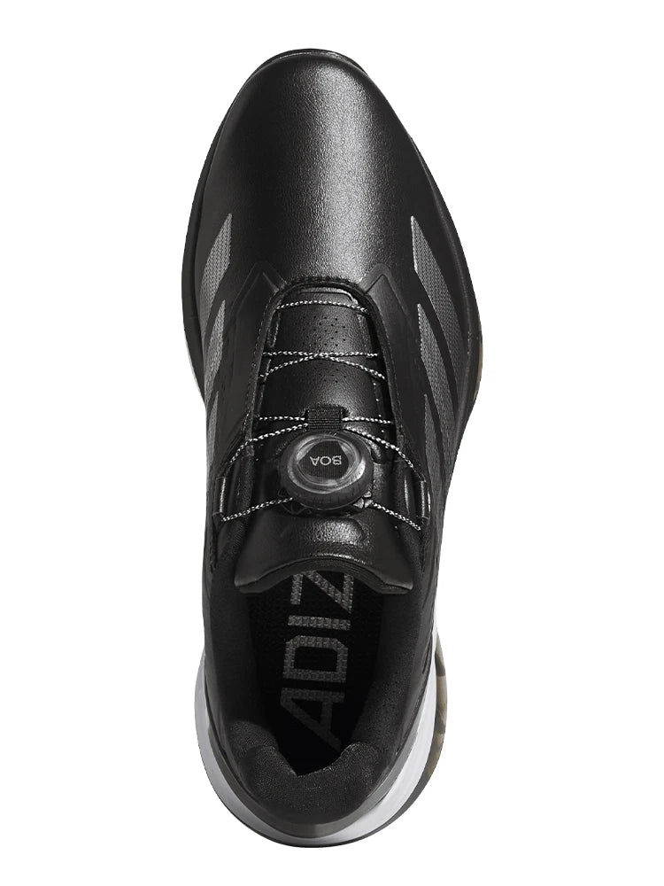 adidas Adizero ZG Lo BOA Spikeless Golf Shoes - Core Black/Silver Met./Iron Met.