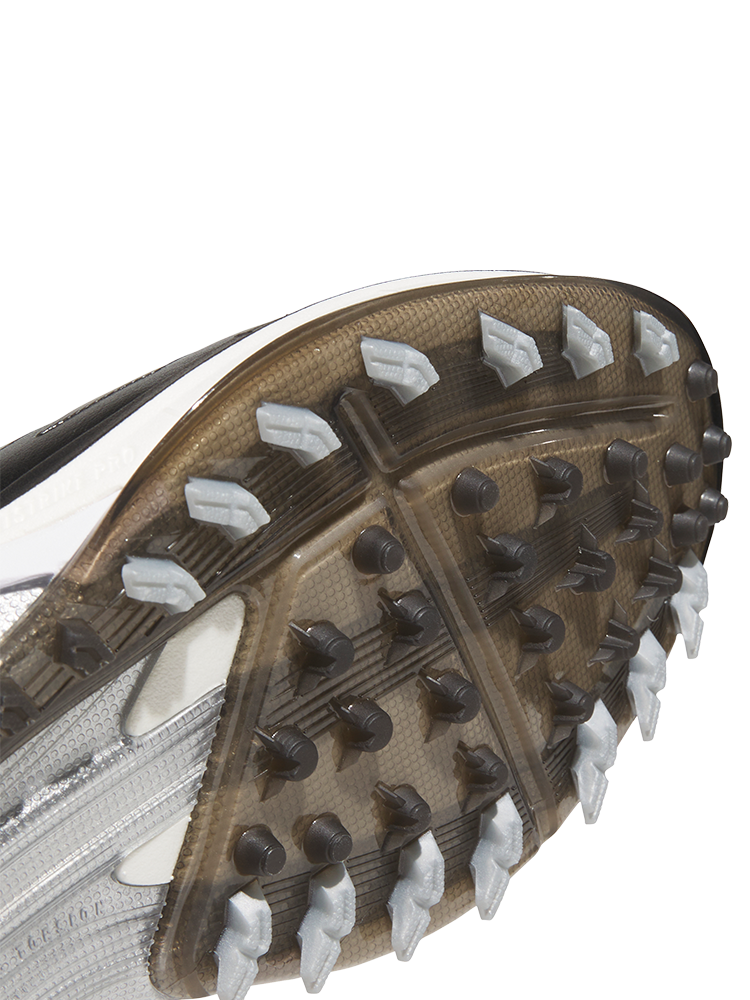 adidas Adizero ZG Lo BOA Spikeless Golf Shoes - Core Black/Silver Met./Iron Met.