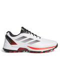 adidas Adizero ZG Spikeless Golf Shoes - Ftwr White/Lucid Red/Core Black