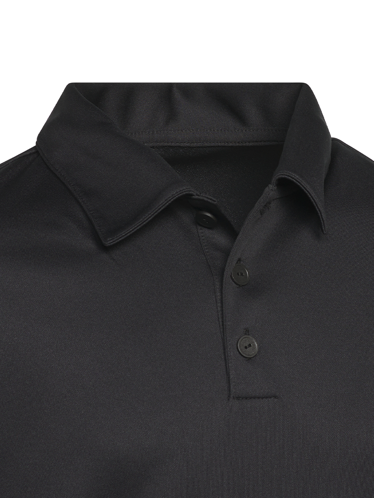 adidas Boys Performance Short Sleeve Polo - Black