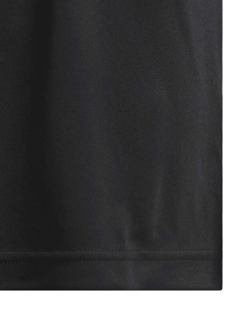 adidas Boys Performance Short Sleeve Polo - Black