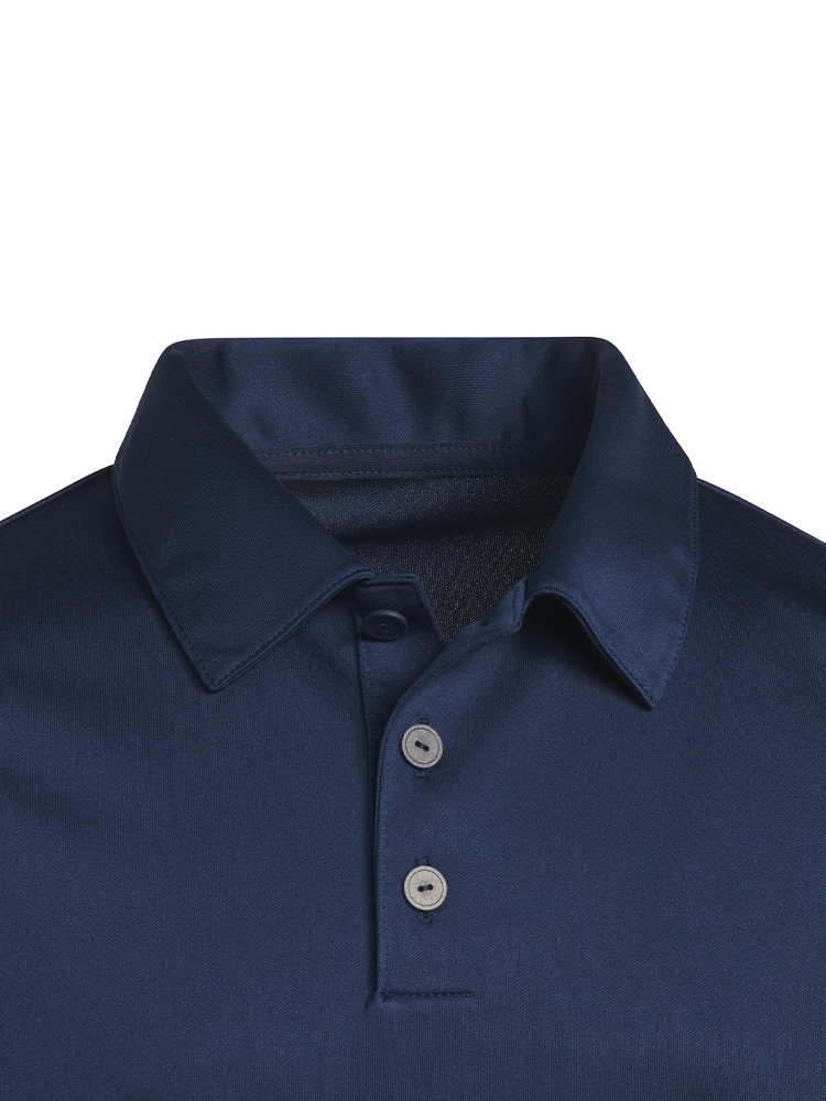 adidas Boys Performance Short Sleeve Polo - Collegiate Navy
