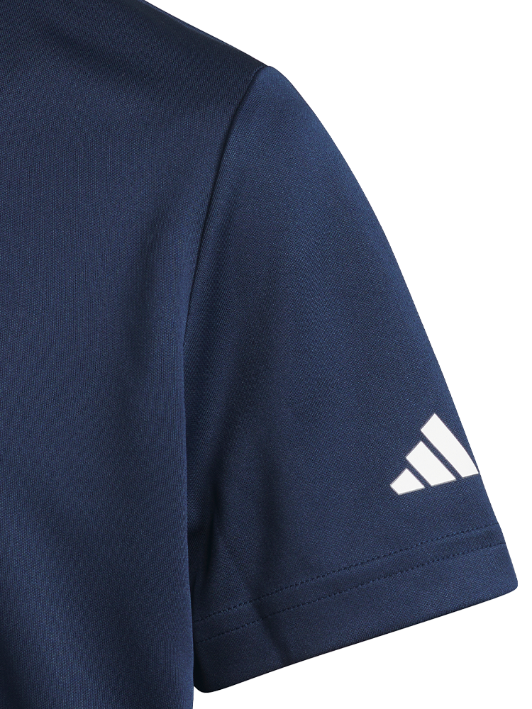 adidas Boys Performance Short Sleeve Polo - Collegiate Navy