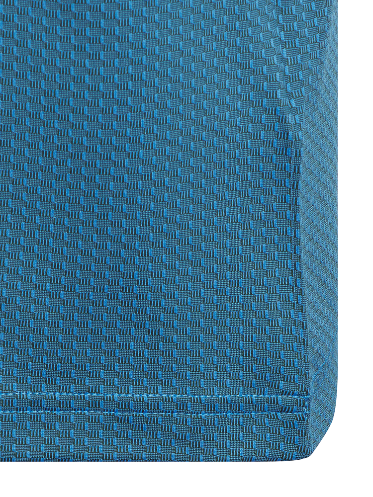 adidas Boys Textured Short Sleeve Polo - Lucid Ray Blue