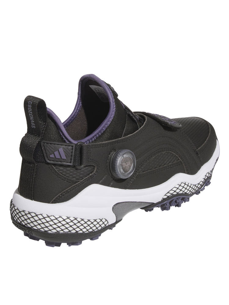 adidas Codechaos 25 Midcut BOA Golf Shoes - Core Black/Preloved Violet/Carbon