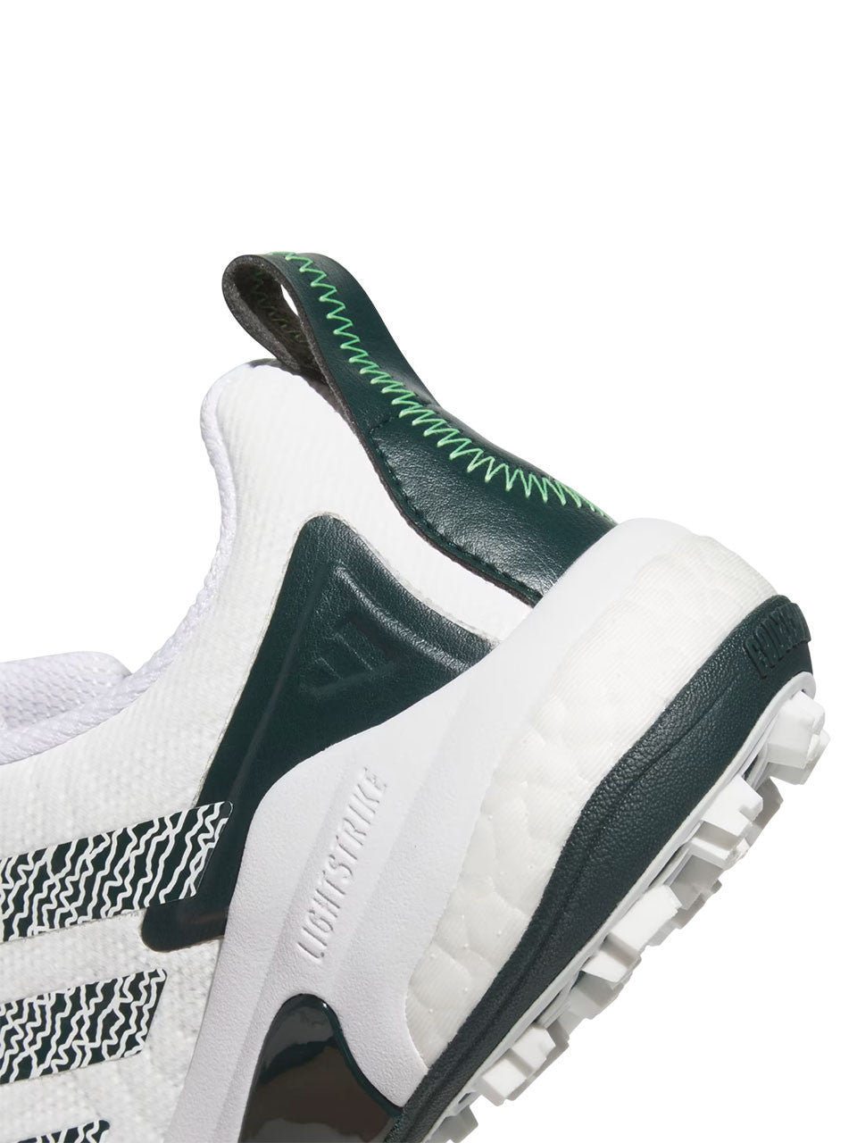 adidas Codechaos 25 Spikeless Golf Shoes - Ftwr White/Aurora Ivy/Lime Burst