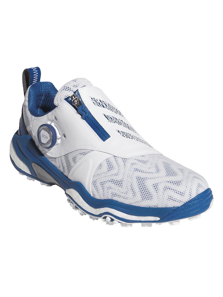 adidas Codechaos BOA 25 Spikeless Golf Shoes - Ftwr White/Dusty Petrol/Iron Met.