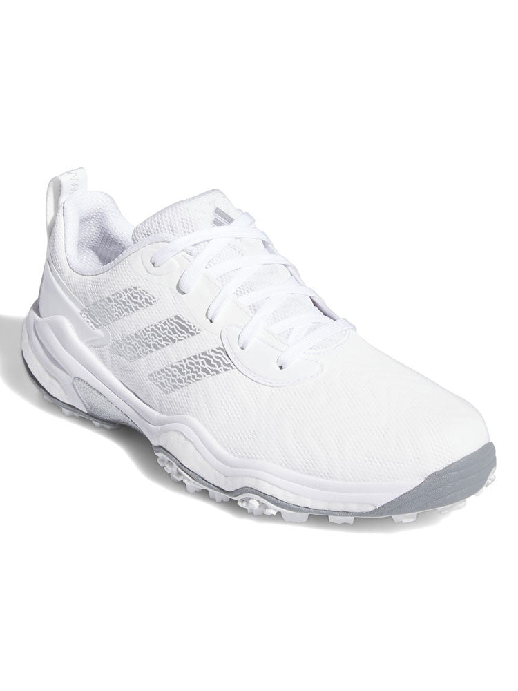 adidas Codechaos 25 Spikeless Golf Shoes - Ftwr White/Silver Met./Grey Two