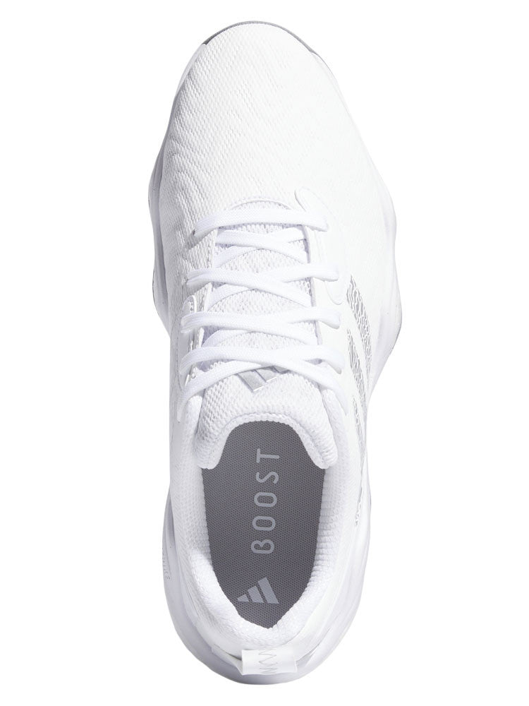 adidas Codechaos 25 Spikeless Golf Shoes - Ftwr White/Silver Met./Grey Two