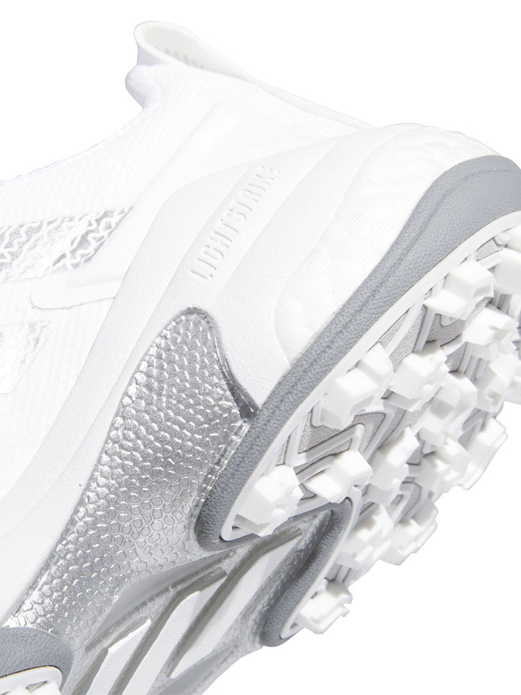 adidas Codechaos 25 Spikeless Golf Shoes - Ftwr White/Silver Met./Grey Two