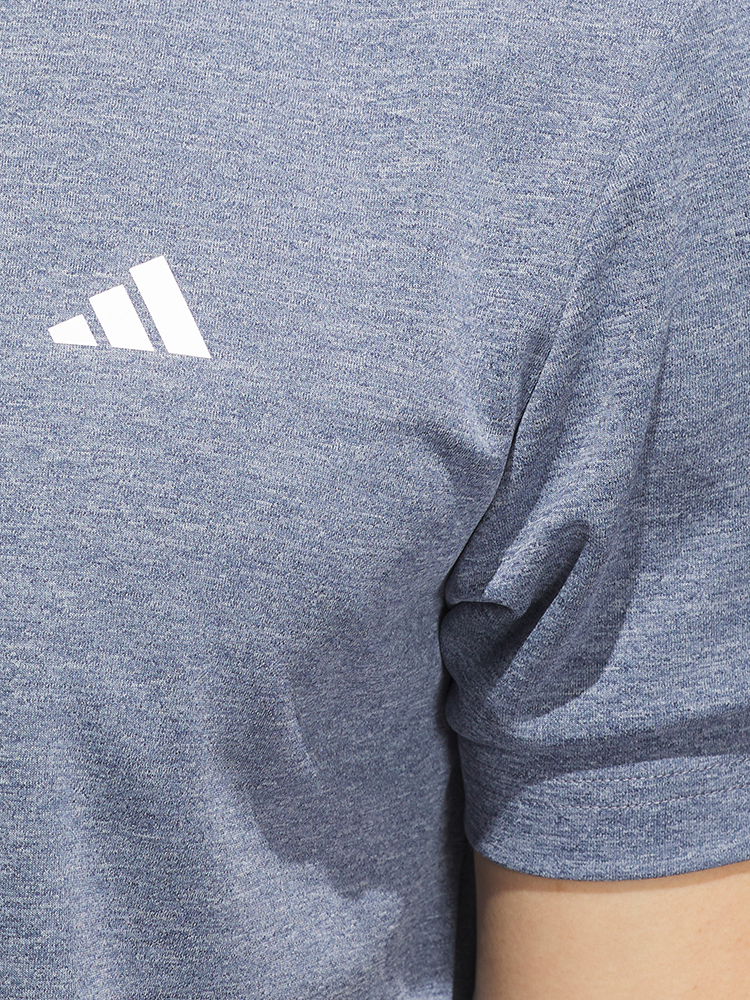 adidas Core Heather Polo Shirt - Collegiate Navy