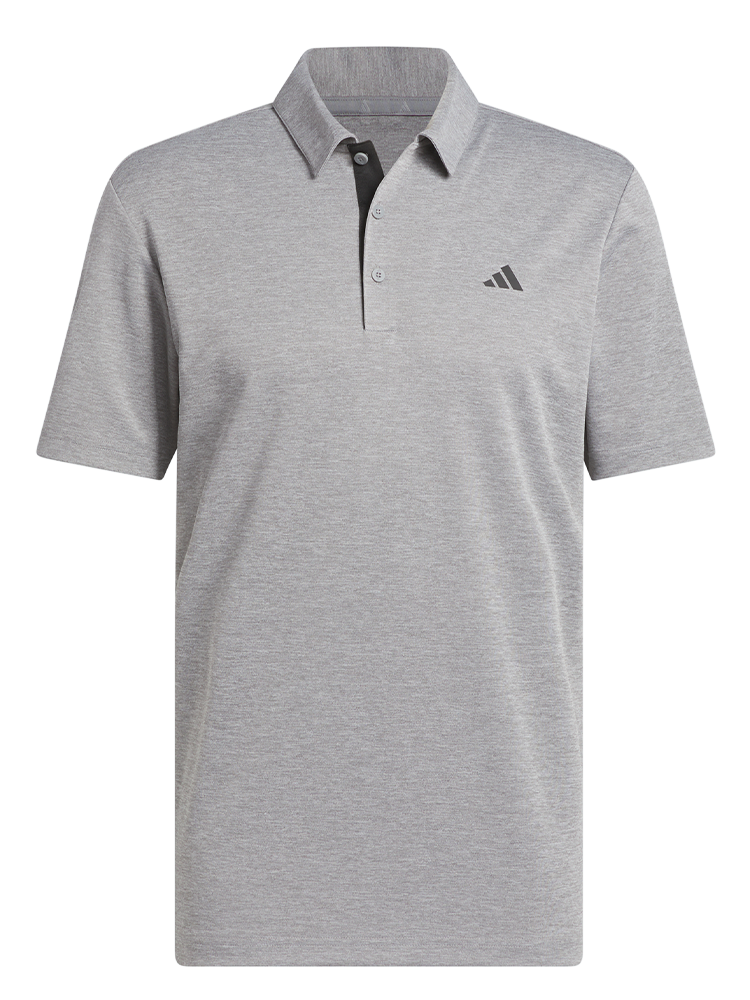 adidas Core Heather Polo Shirt - Grey Three Mel.